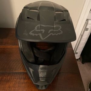 Fox riding helmet - Matte Black